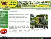 Tablet Screenshot of meinschoenerteich.de